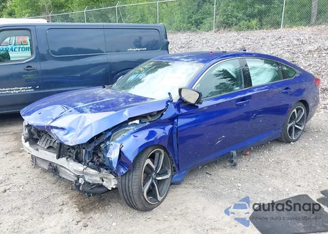 2018 Honda Accord Sport из США, поврежденный, VIN 1HGCV1F34JA253910